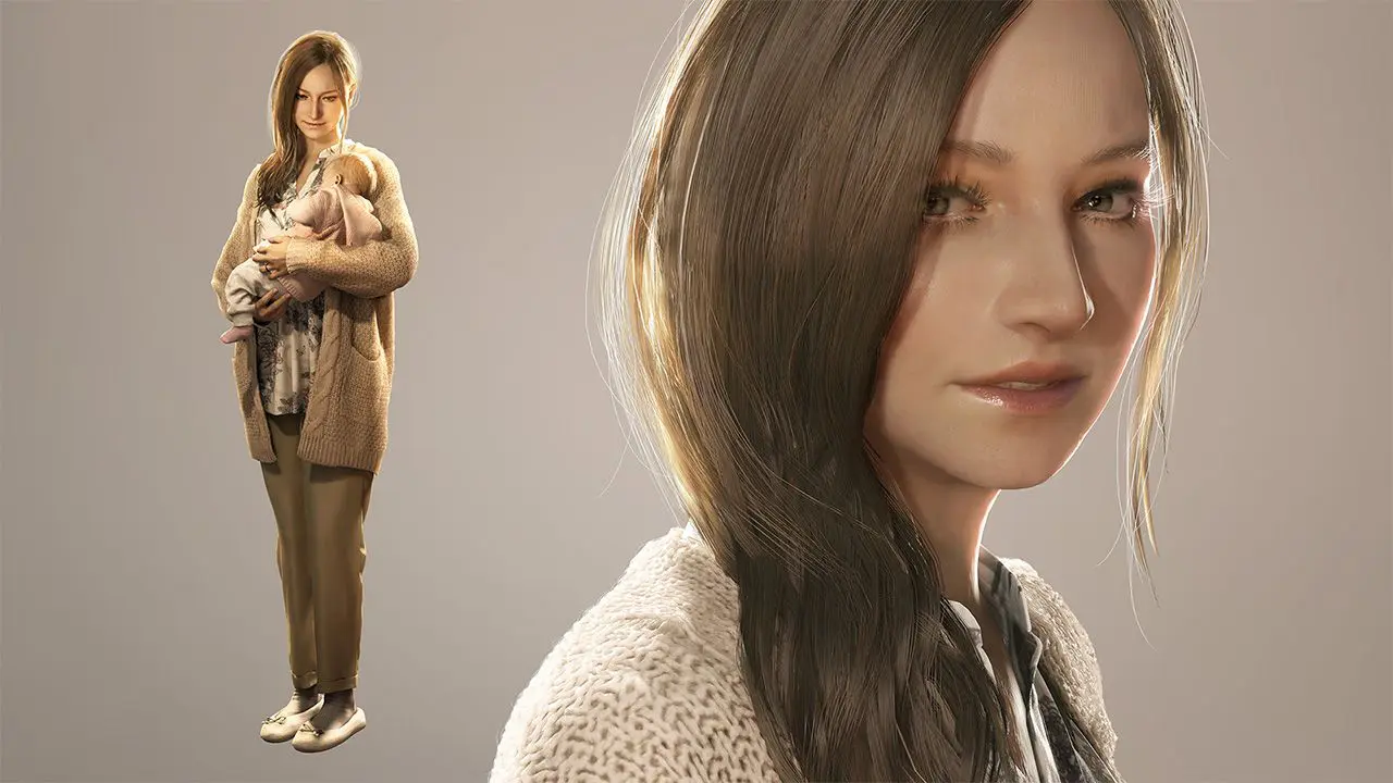 Mia Winters, esposa de Ethan, protagonista de Resident Evil Village