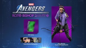 Marvel’s Avengers: membros PS Plus podem resgatar traje para Gaviã Arqueira