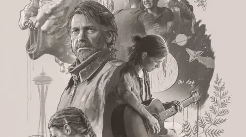 Fã de The Last of Us Part II cria pôster incrível no estilo do diário de Ellie