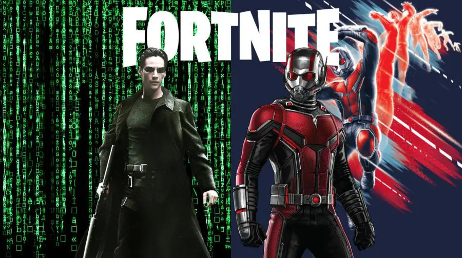 Fortnite pode ter crossover com Homem-Formiga, Matrix e mais