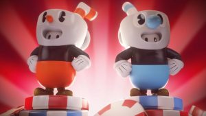 Fall Guys anuncia crossover com skins de Cuphead