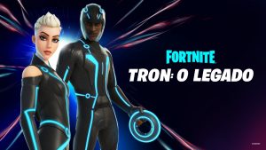Trajes de “Tron – Uma Odisséia Eletrônica” chegam ao Fortnite