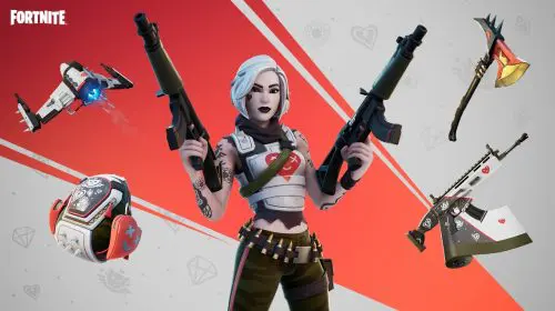 Novo bundle de Fortnite tem Tess no Valentine's Day