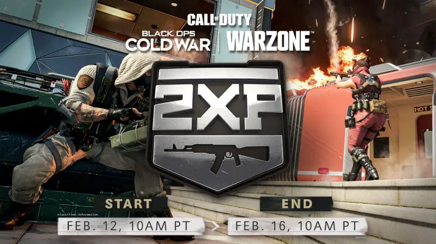 Black Ops Cold War e Warzone terão dobro de XP para armas a partir de sexta-feira (12)