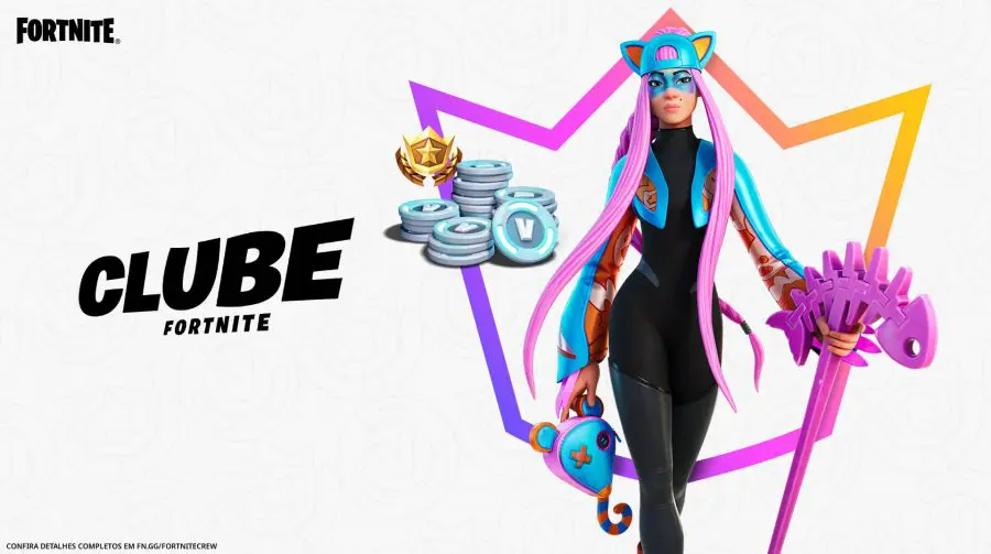 Epic Games revela as novidades de abril para o Clube Fortnite