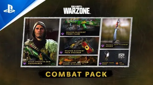 Membros PS Plus podem resgatar Pacote de Combate de Warzone e Cold War