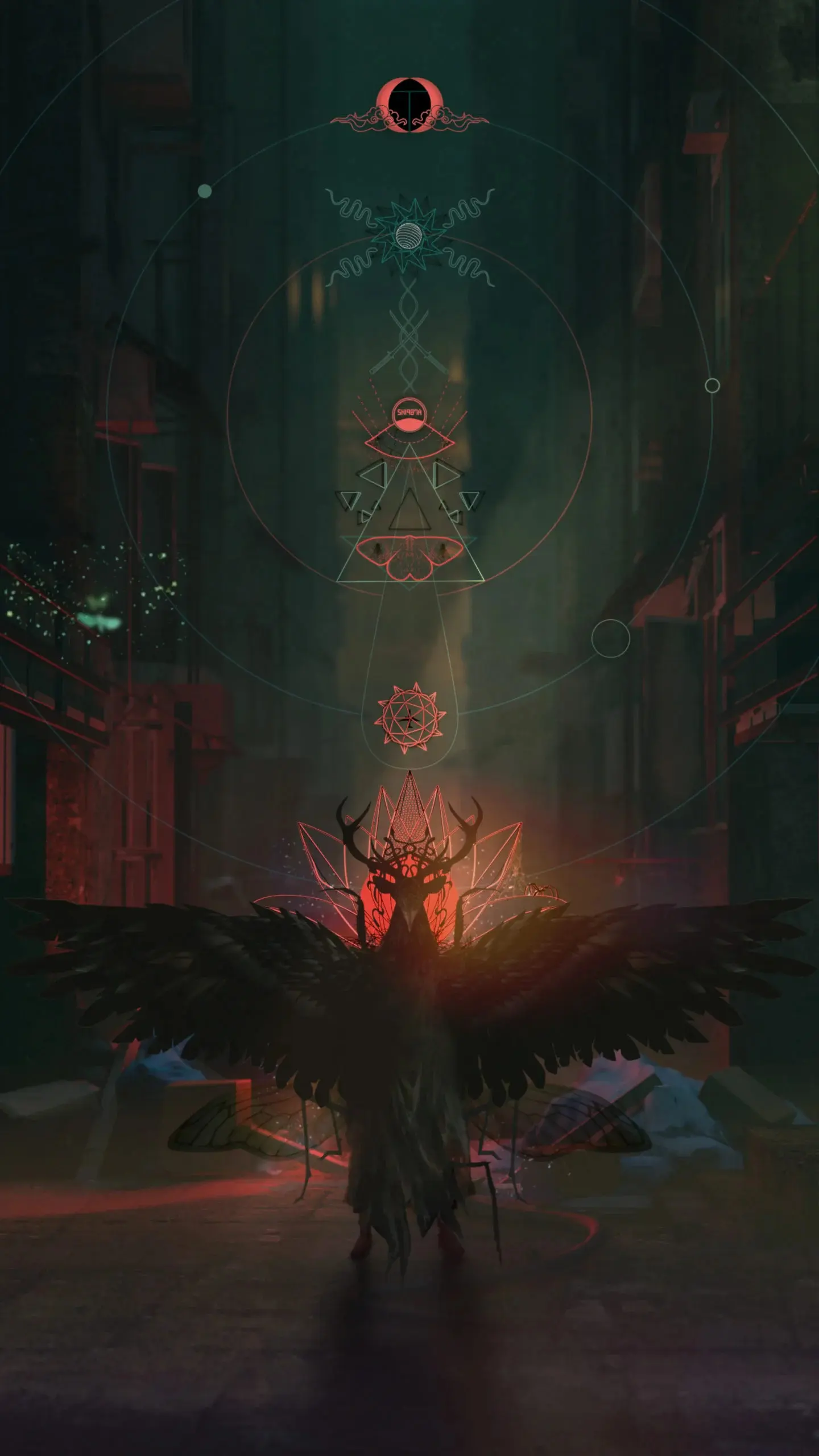 Imagem conceitual do próximo jogo do Diretor de Silent Hill fazendo referências a elementos de ocultismo com uma criatura não identificada.