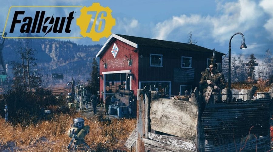 Fallout 76 terá update em abril com foco no acampamento e no special loadouts