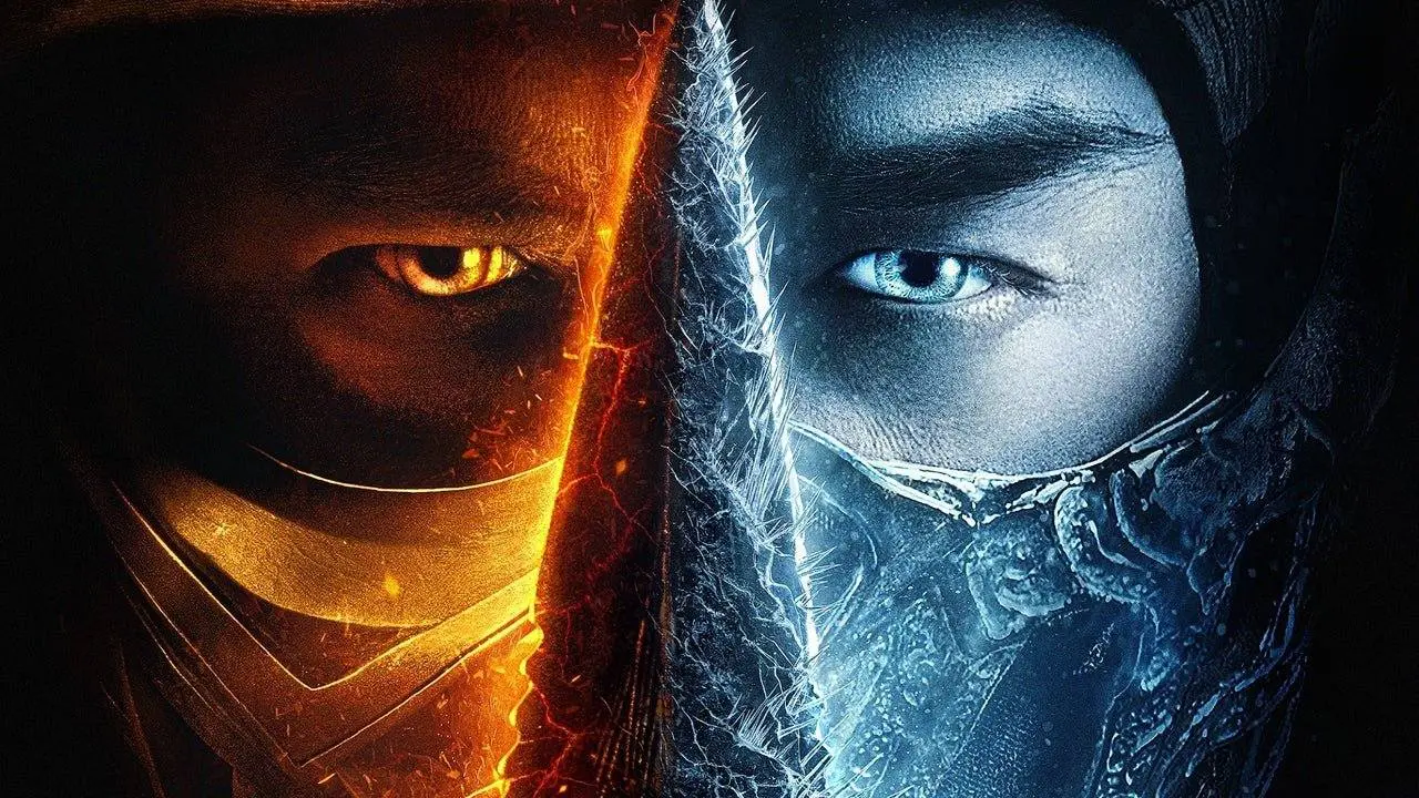 Scorpion e Sub-Zero, do filme de Mortal Kombat