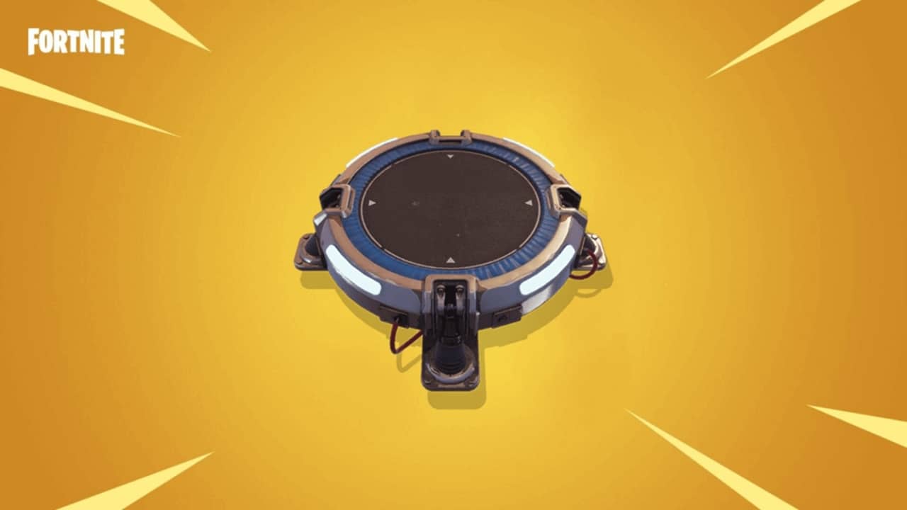 Launch Pad de Fortnite.