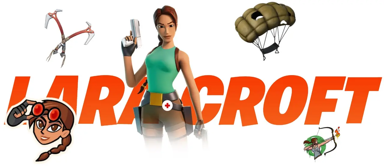 Lara Croft em Fortnite é realidade!