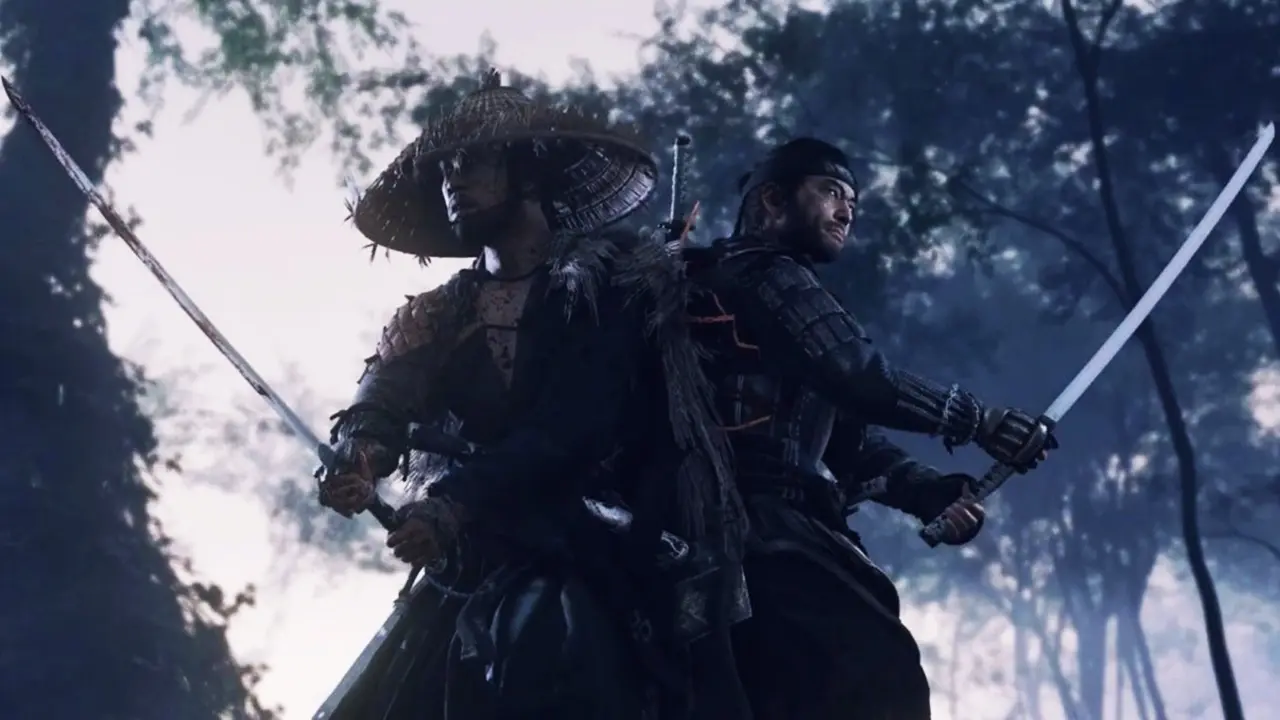 Combate em Ghost of Tsushima