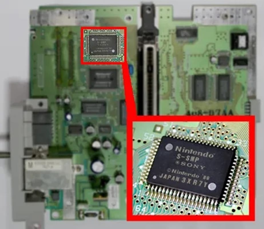 Chip de Som PCM da Sony no Super Nintendo