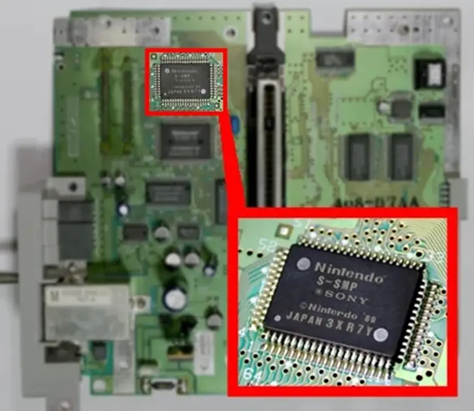 Chip de Som PCM da Sony no Super Nintendo