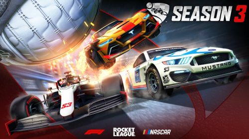 Nascar e Fórmula 1 estarão em bundles da 3ª temporada de Rocket League
