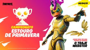 Fortnite: torneio premiará 250 duplas com skin e acessório do Webster