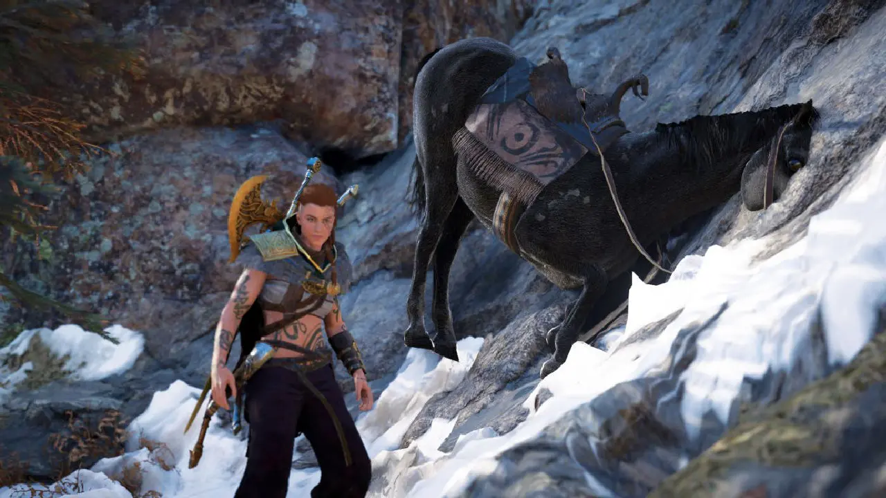 Assassin's Creed Valhalla - Horse Stuck