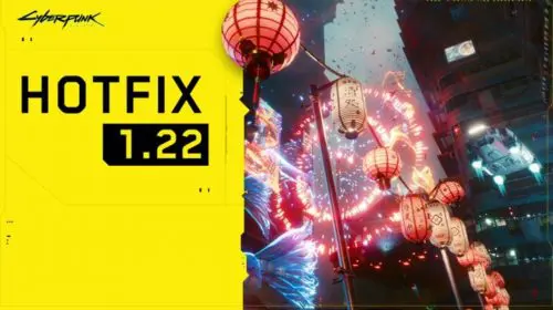 CDPR lança o hotfix 1.22 de Cyberpunk 2077; confira as notas do patch