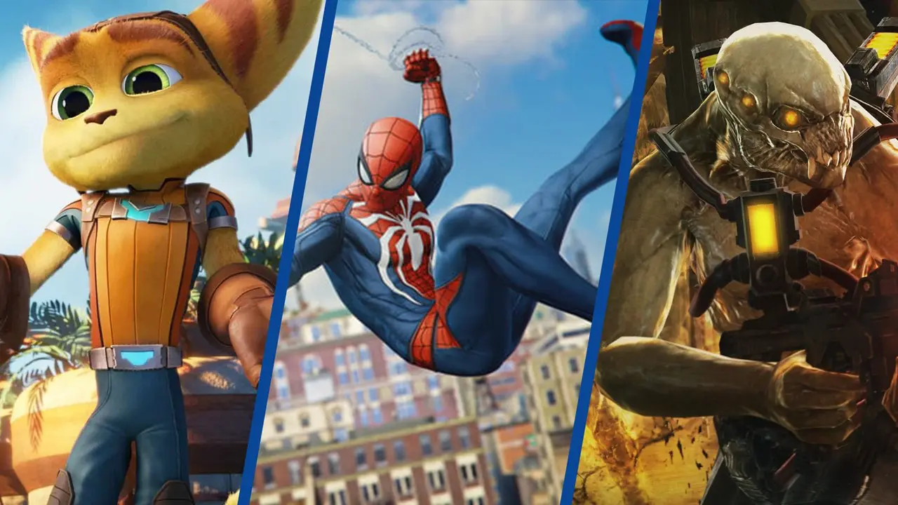 Ratchet & Clank, Marvel's Spider-Man e Resistance, jogos da Insomniac Games