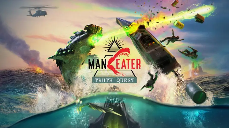 RPG de tubarões, Maneater receberá Truth Quest, um novo DLC