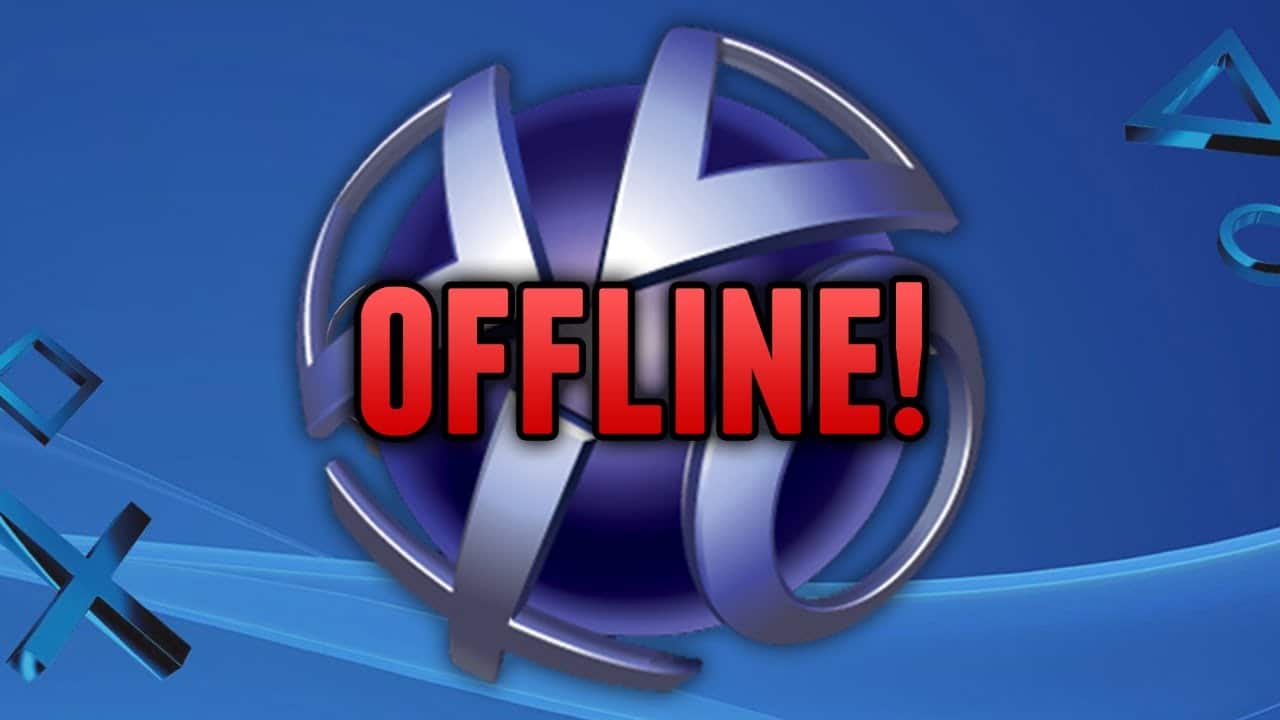 Offline! PSN Down on PS4 and PS5