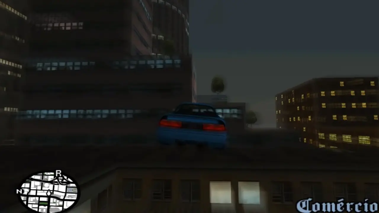 Carro voando em GTA San Andreas