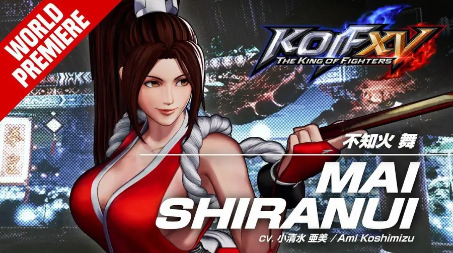 The King of Fighters XV: ninja Mai Shiranui é destaque em trailer
