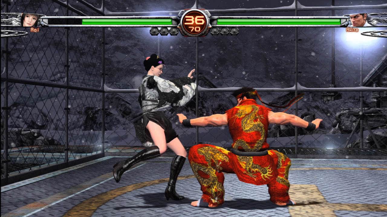 Virtua Fighter 5 Ultimate Showdown é classificado para PS4