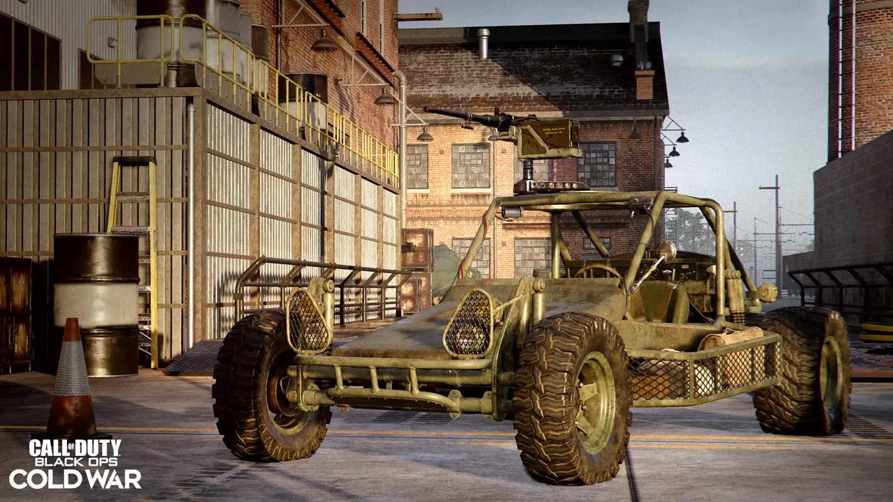Imagem do novo veículo do modo Epidemia na 3ª temporada de Black Ops Cold War e Warzone