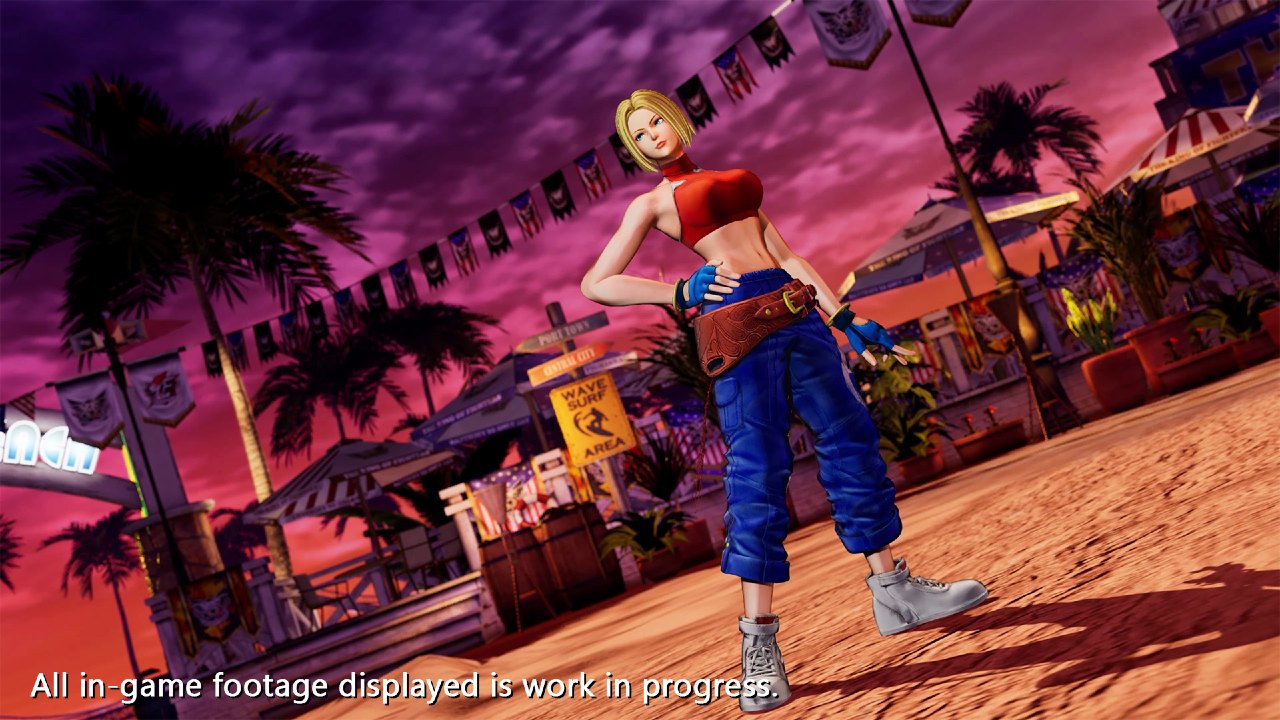 Blue Mary, personagem de The King of Fighters XV