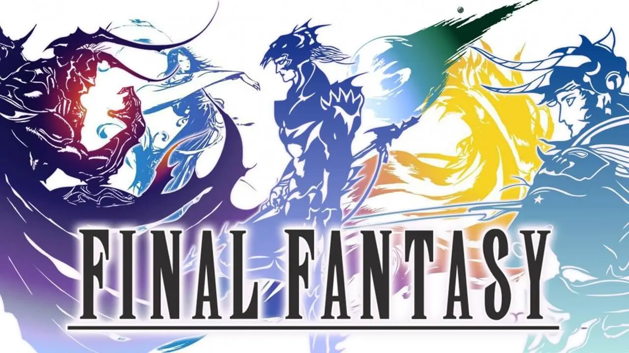 Imagem que mostra a logo da franquia Final Fantasy