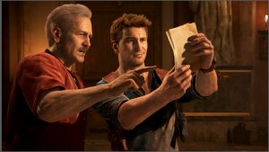 Nova imagem do filme de Uncharted mostra Sully e Nathan Drake juntos