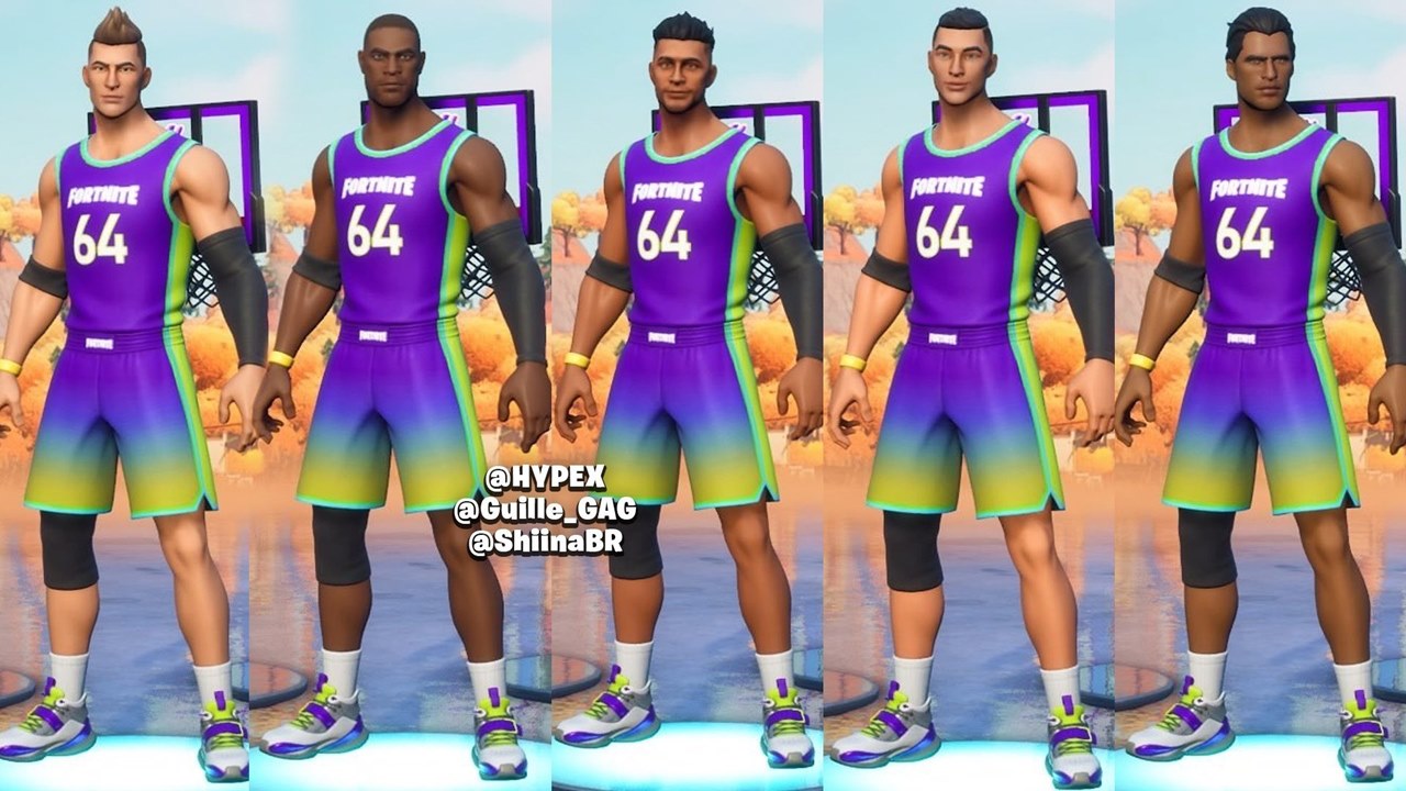 Fortnite ganha uniformes e skins de times da NBA nesta sexta-feira