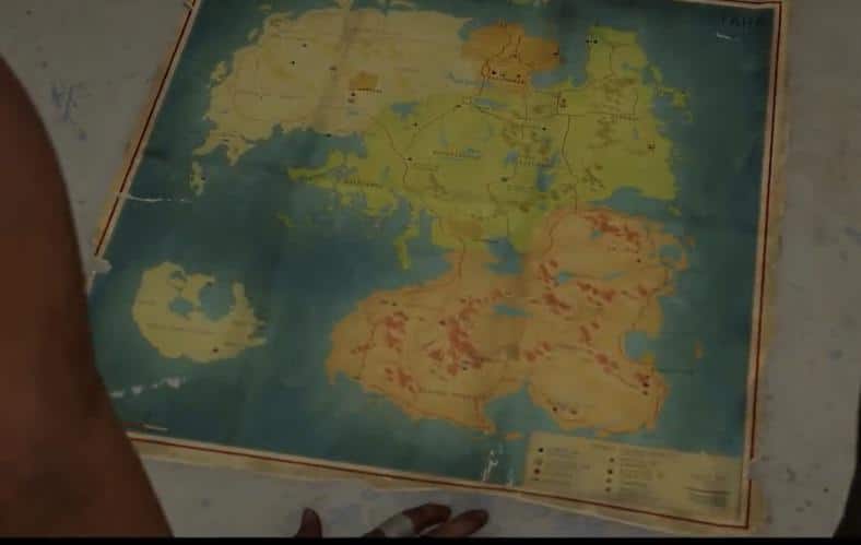 Imagem do mapa de Far Cry 6 mostra que a ilha de Yara será grande e diversa 1 Imagem do mapa de Far Cry 6
