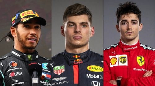 Lewis Hamilton, Max Verstappen e Charles Leclerc estrelarão a capa de F1 2021