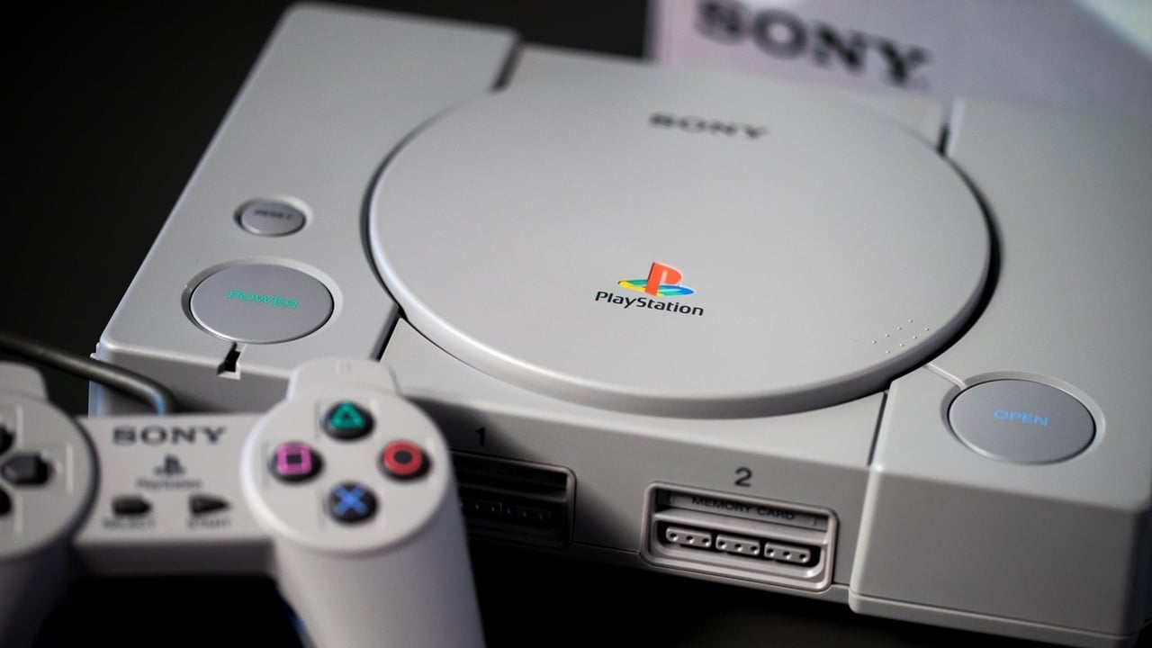 PlayStation mais vendidos - PS1 com controle