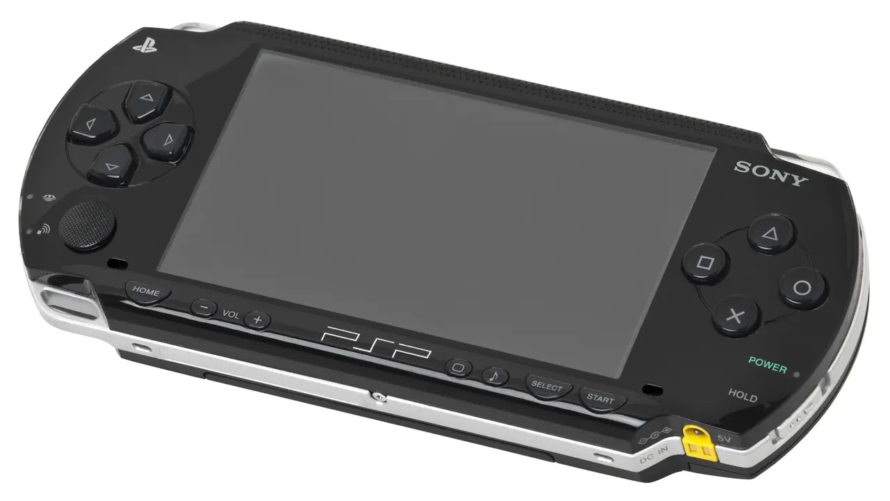 PlayStation mais vendidos - PSP com fundo branco