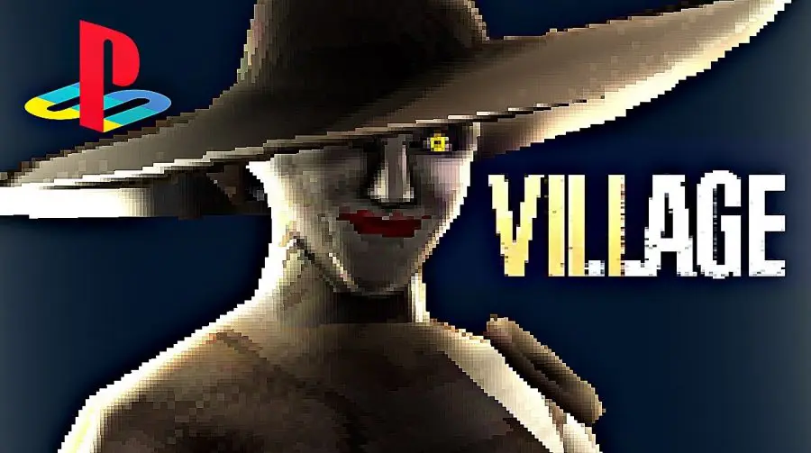 Como seria Resident Evil Village no PS1? Fã faz 