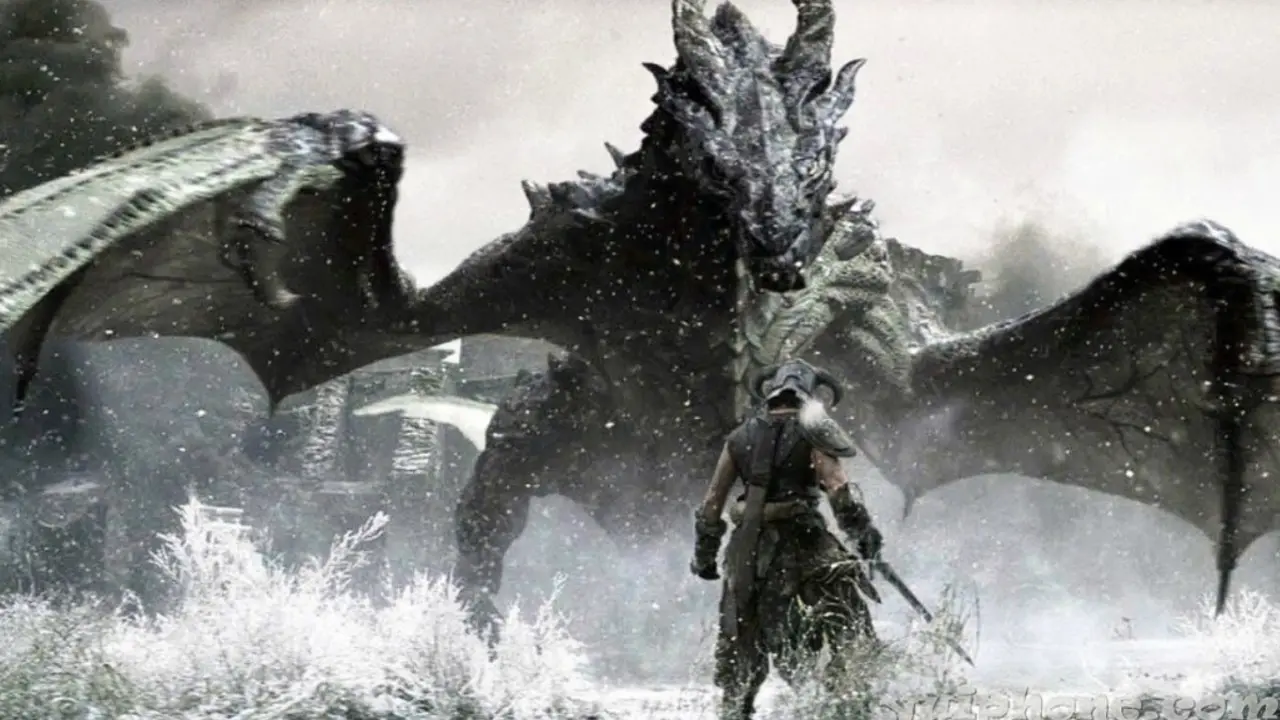 The Elder's Scrolls: Skyrim - top 10 jogos de mundo aberto do PlayStation