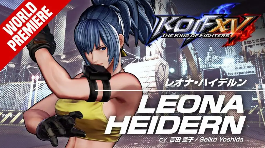 Uma das mais populares da série, Leona Heidern estará em The King of Fighters XV
