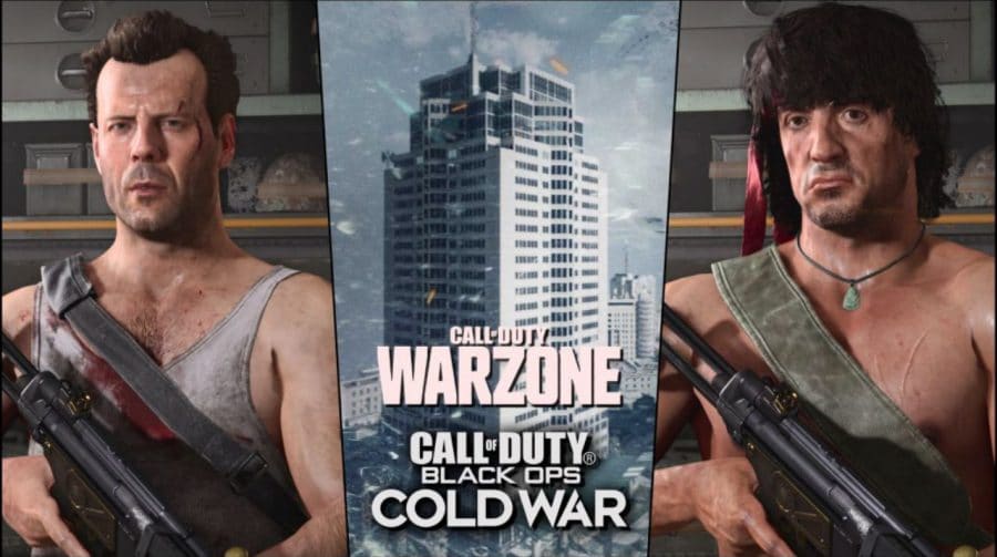 Activision divulga as estatísticas de Rambo e John McClane em Warzone