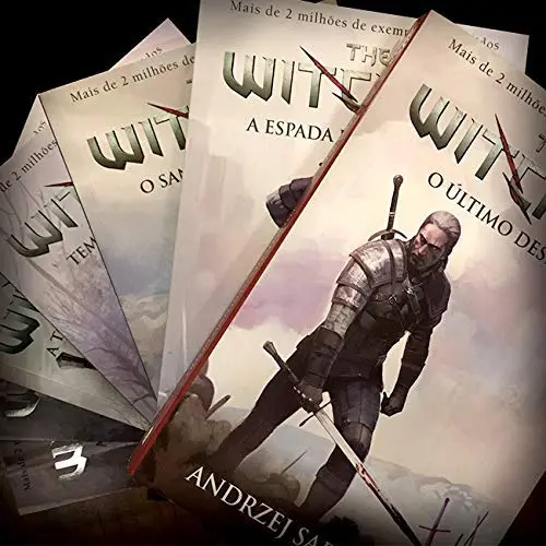 Livros de The Witcher capa game comprar