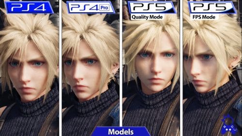 Compare as versões de PS4 e PS5 de Final Fantasy VII Remake