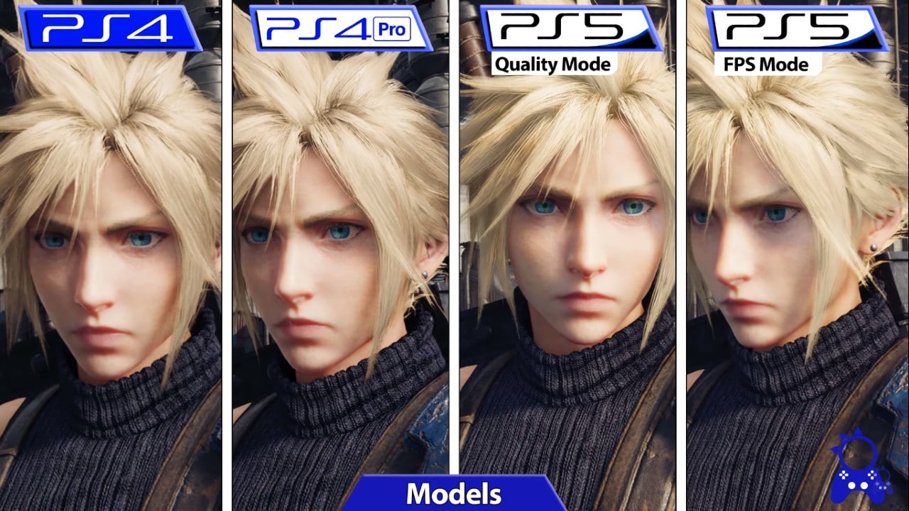 Final Fantasy VII Remake, PS4 VS PS4 Pro