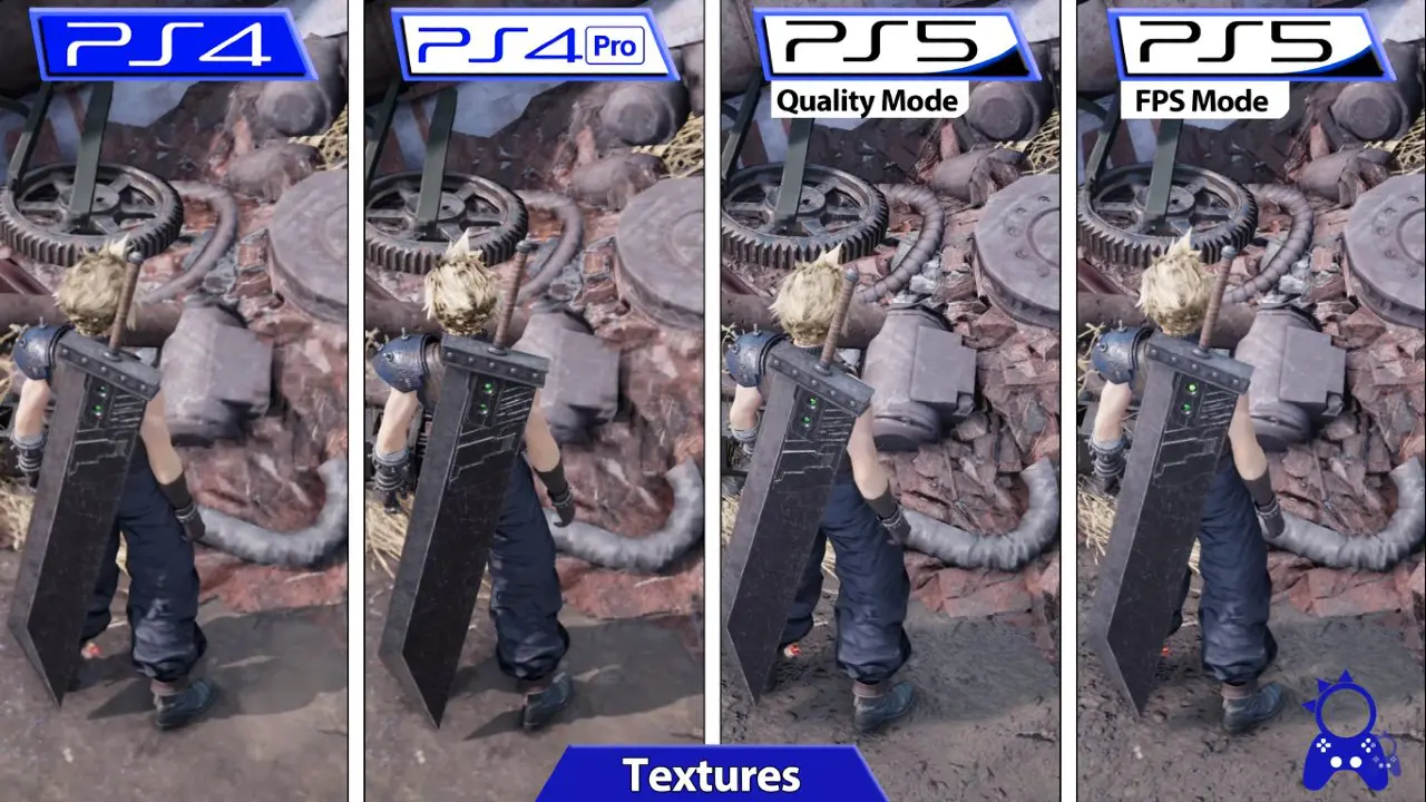 Final Fantasy VII Remake Intergrade - Texturas