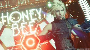 Final Fantasy VII Remake: Cloud quase fez pole dance em cena no Honey Bee Inn