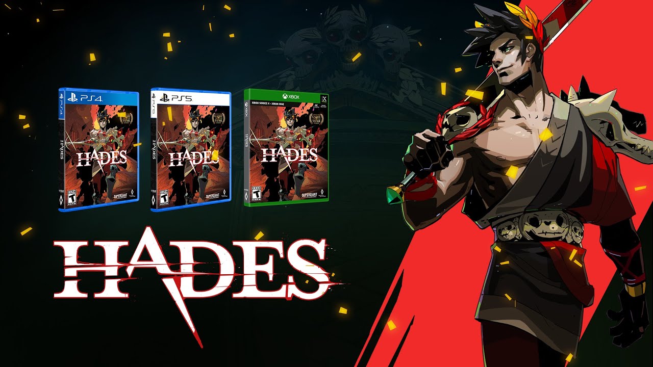 Hades PS4 Mídia Física Completo Lacrado