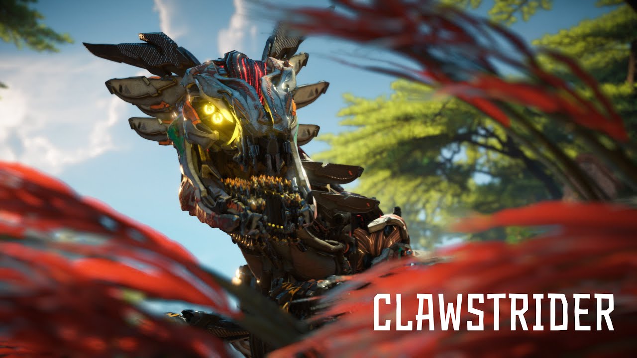 Clawstrider, uma máquina de Horizon Forbidden West