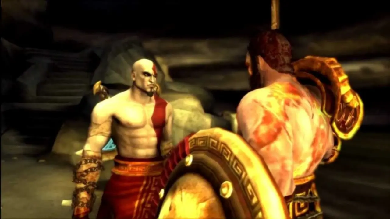 Kratos e Deimos - A história de God of War