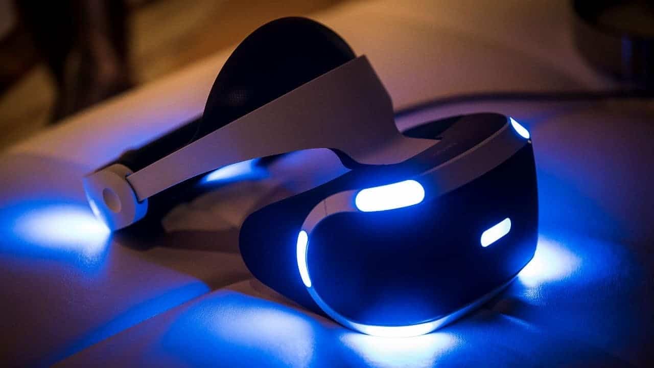 PSVR, aparelho de realidade virtual da Sony. PS VR2 está a caminho.